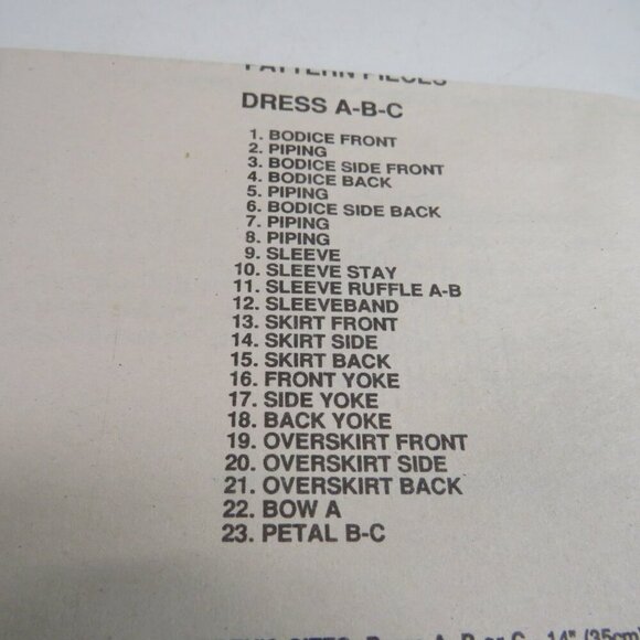 McCalls 7490 Clothing Sewing Pattern Formal Dress, Princess Dress Size 5 UNCUT - Picture 4 of 10